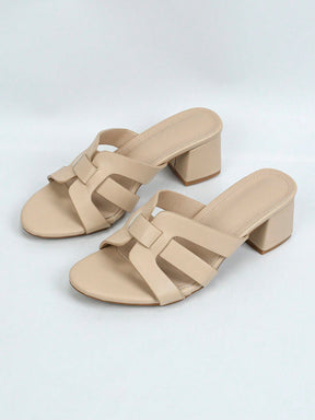 Women's Fashionable Peep Toe High Heel Sandals For Spring summer